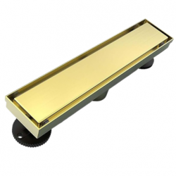 PSS0058 Stainless Steel Linear Drain, 80 mm/ 100 mm/ 120 mm Width for tile and marble